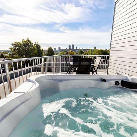 Apartament Aux Havres Urbains - Le Penthouse De La 3Ieme Avenue Québec Zewnętrze zdjęcie