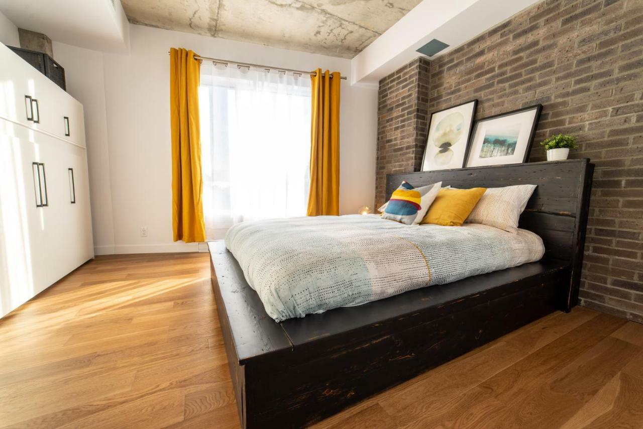 Apartament Aux Havres Urbains - Le Penthouse De La 3Ieme Avenue Québec Zewnętrze zdjęcie