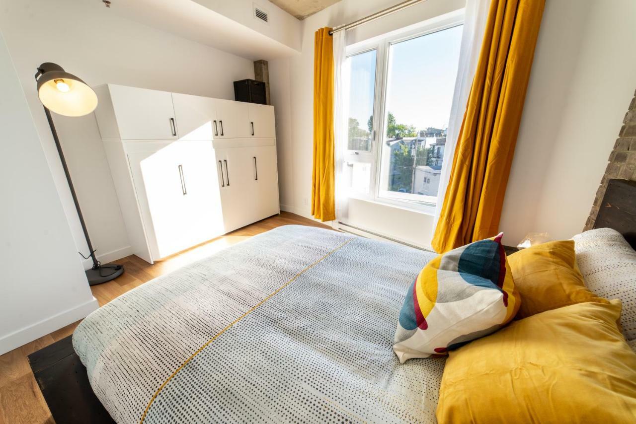 Apartament Aux Havres Urbains - Le Penthouse De La 3Ieme Avenue Québec Zewnętrze zdjęcie