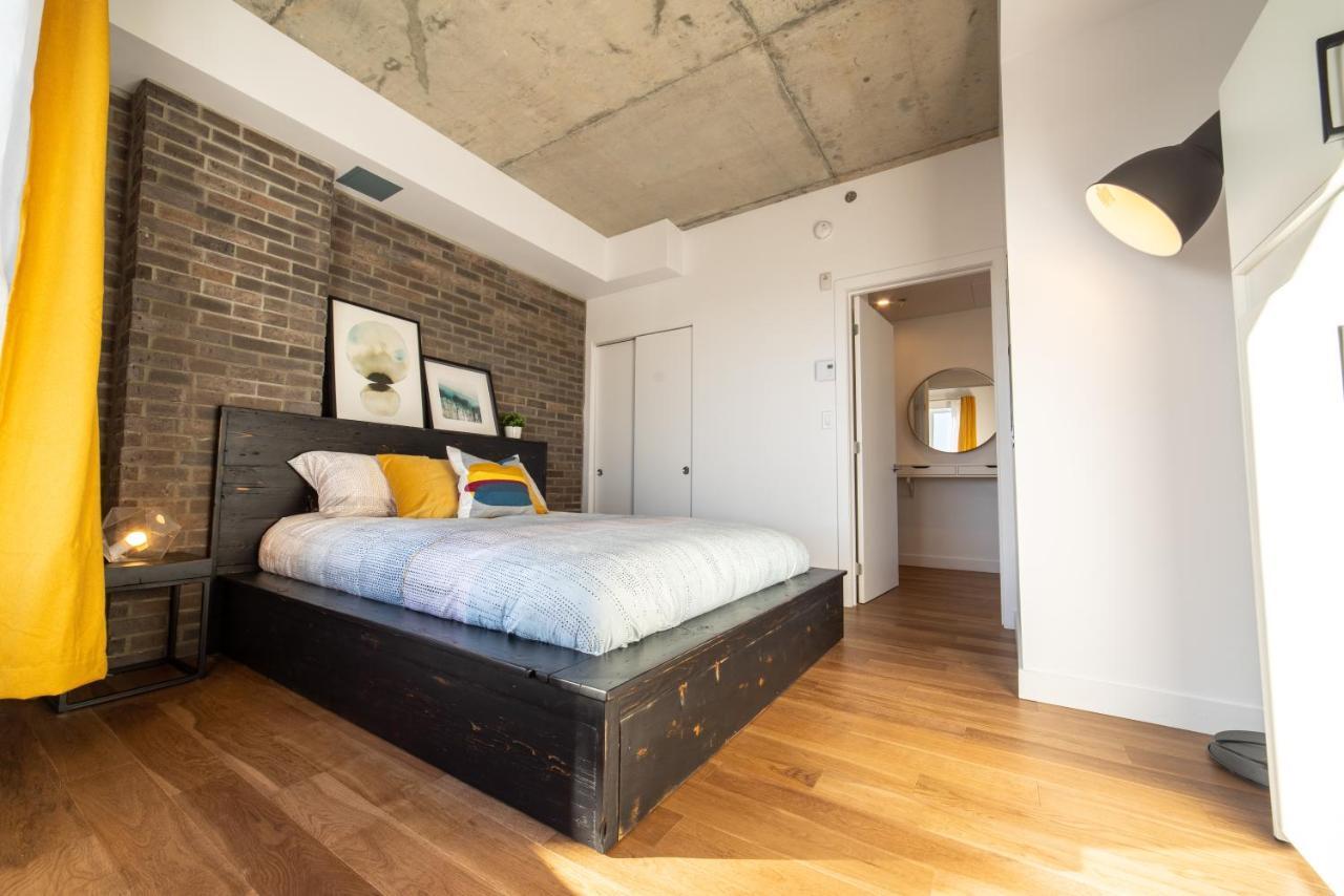 Apartament Aux Havres Urbains - Le Penthouse De La 3Ieme Avenue Québec Zewnętrze zdjęcie